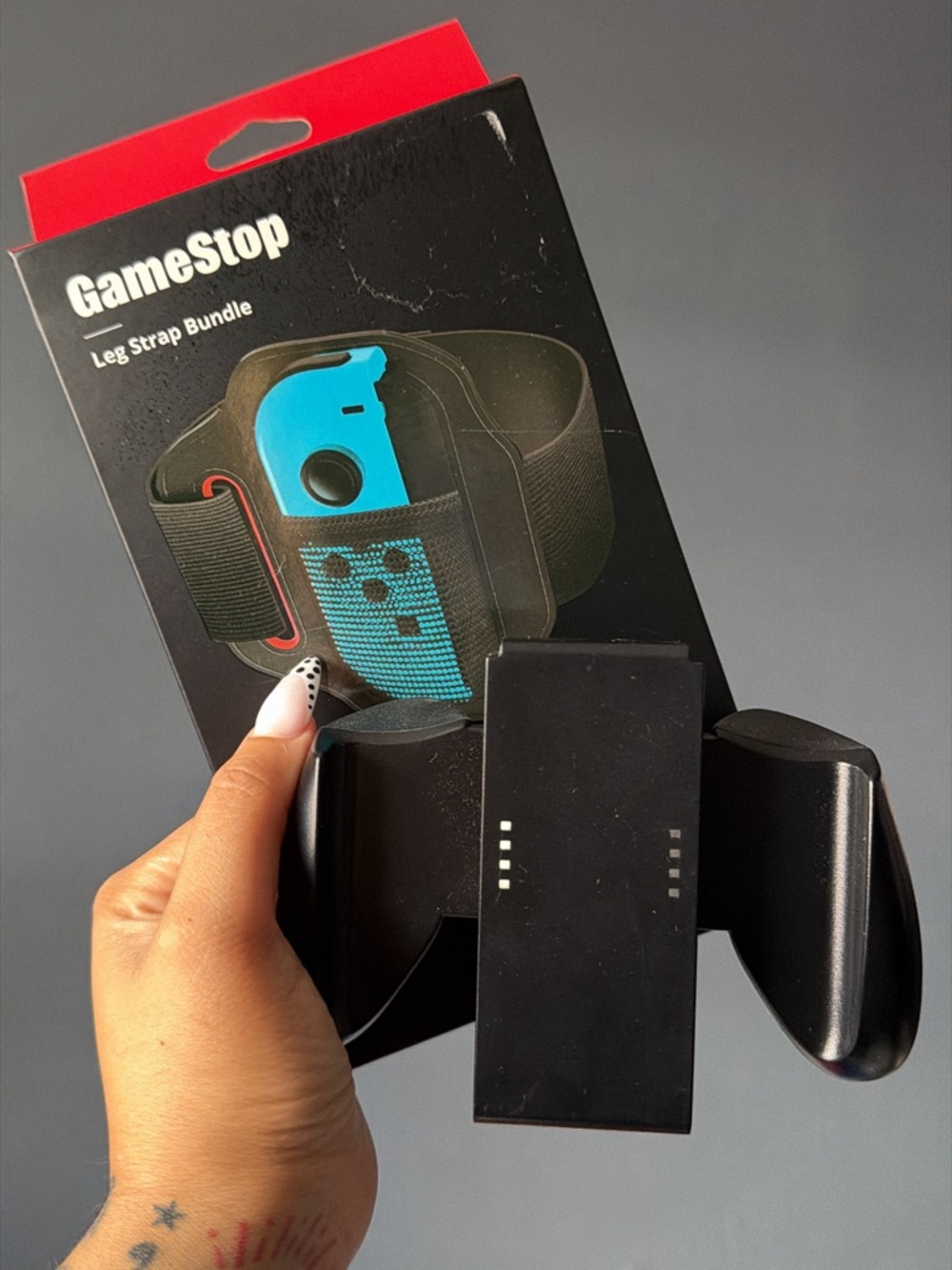 GameStop Leg Strap Bundle for Nintendo Switch
